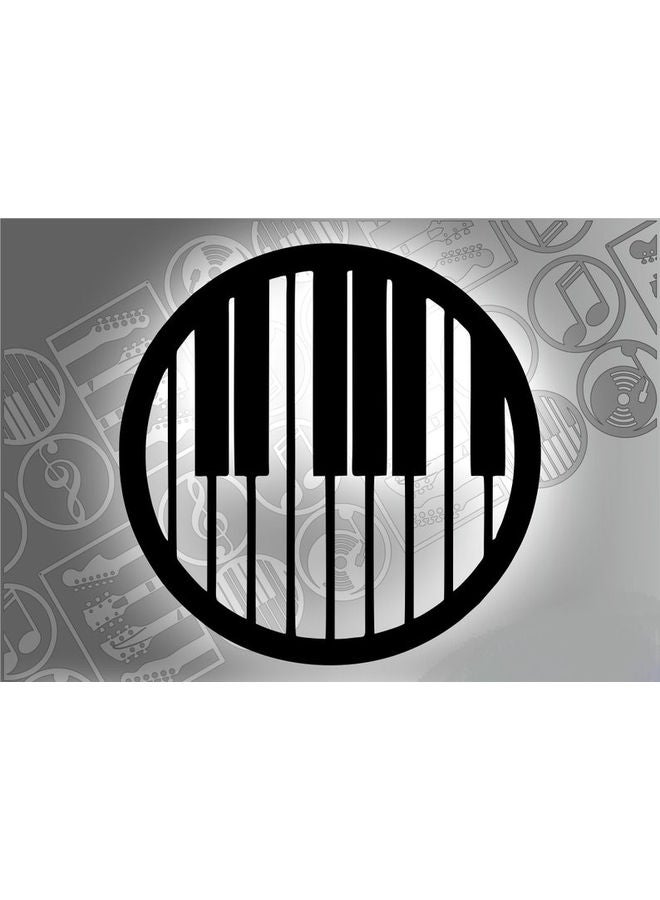 بي بي ملصق جداري للزينة أسود 20سم - Image 2