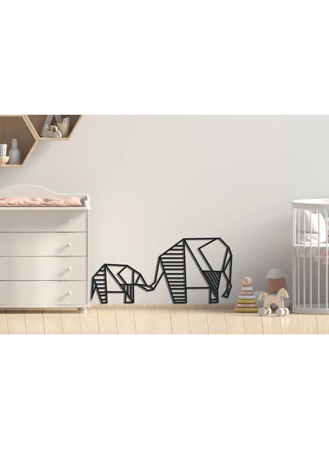 BP Decorative Wall Sticker Black 20cm - Image 2