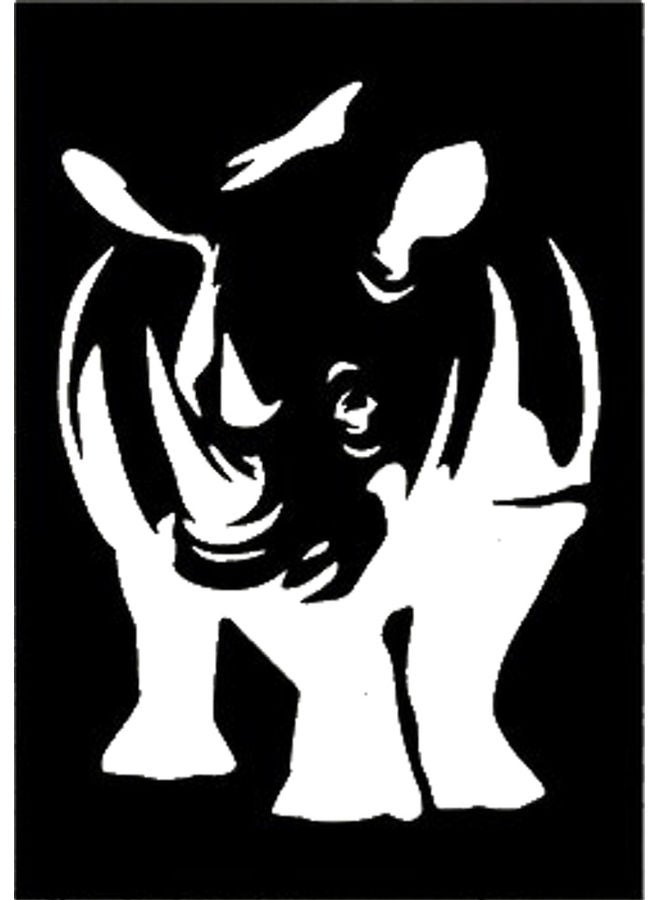 بي بي ملصق جداري للزينة أسود 20سم - Image 1