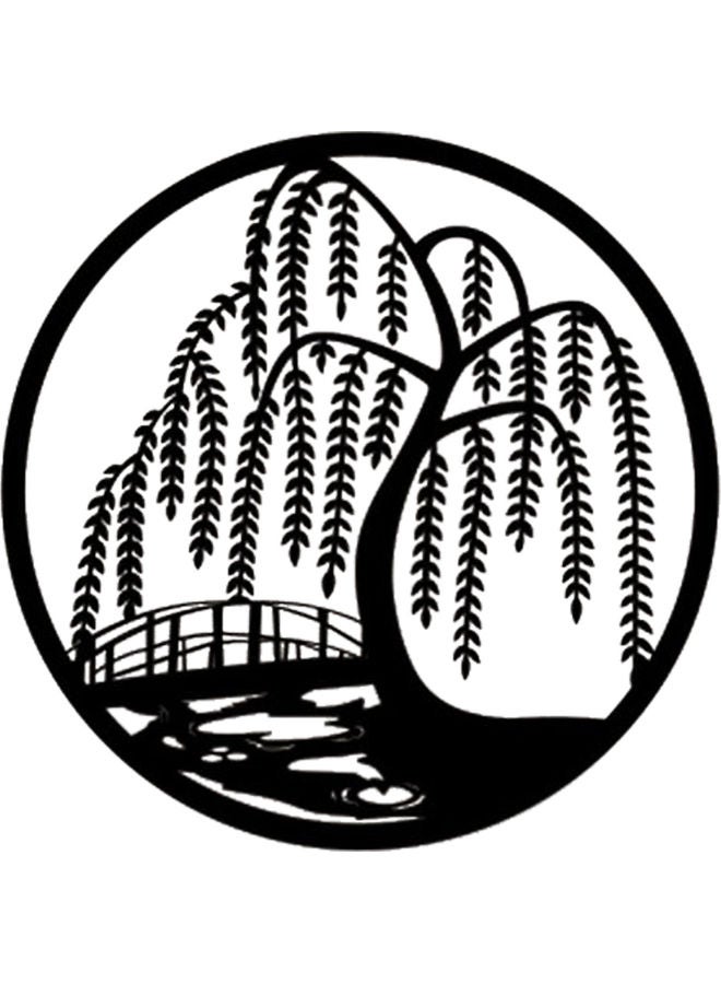 BP Decorative Wall Sticker Black 20cm - Image 1