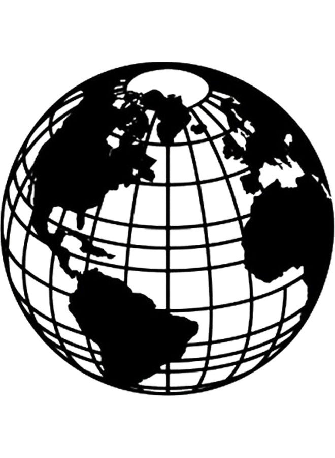 BP Decorative Wall Sticker Black 20cm - Image 1