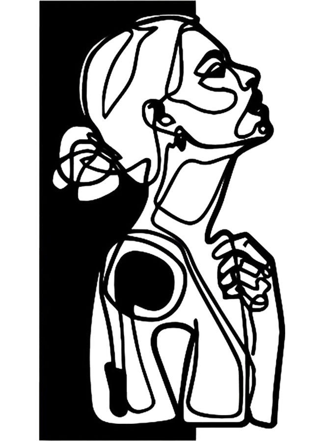 BP Wall Art Black 20cm - Image 1