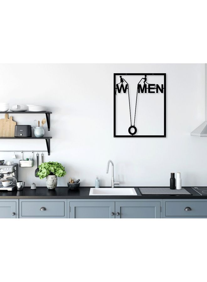 BP Decorative Wall Sticker Black 20cm - Image 2