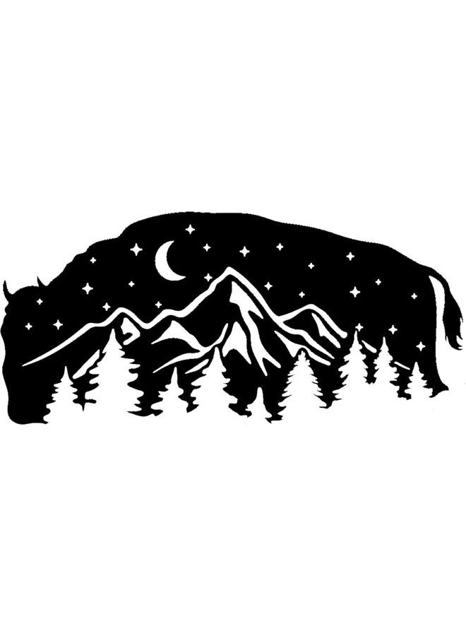 بي بي ملصق جداري للزينة أسود 20سم - Image 1