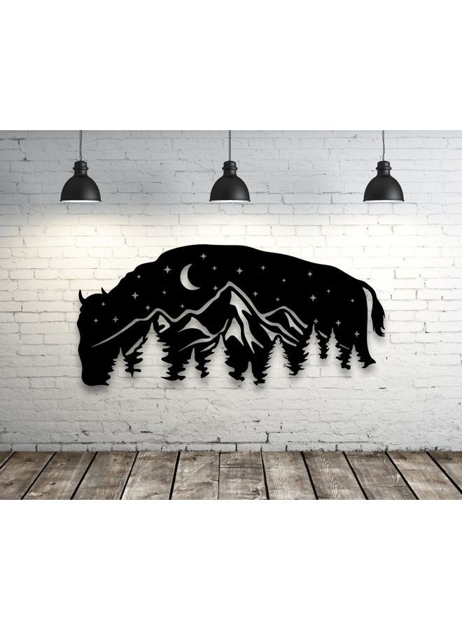 بي بي ملصق جداري للزينة أسود 20سم - Image 2