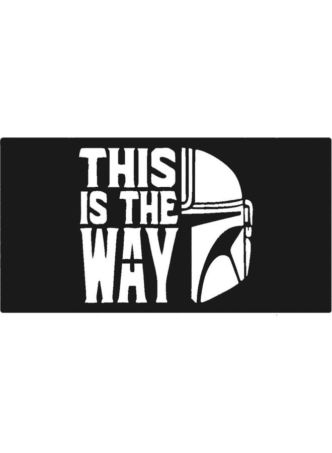 بي بي ملصق جداري للزينة أسود 20سم - Image 1