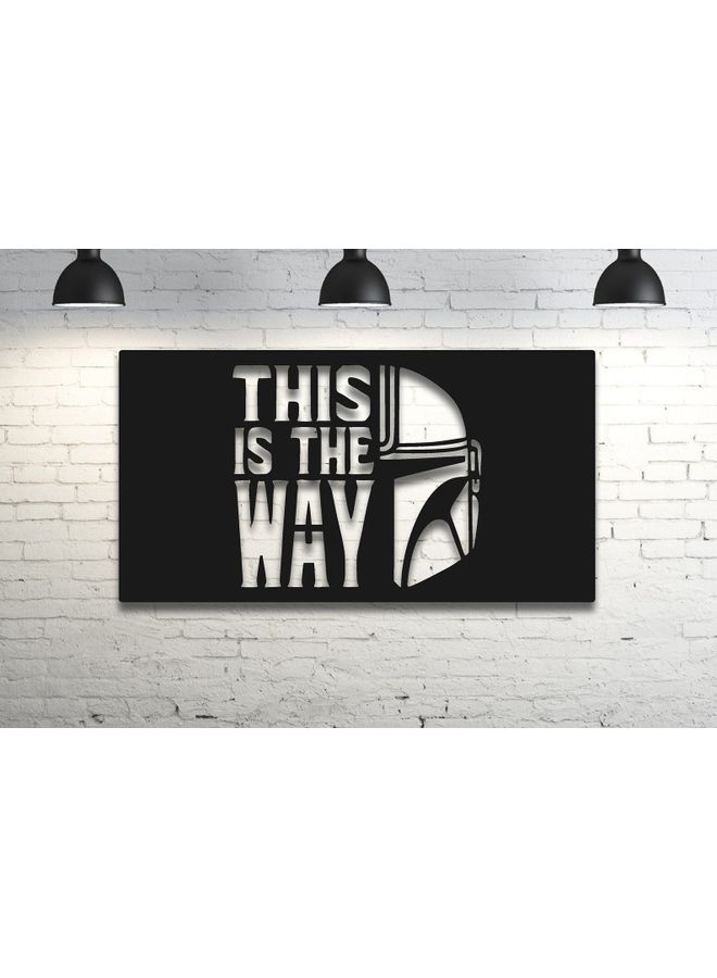 بي بي ملصق جداري للزينة أسود 20سم - Image 2