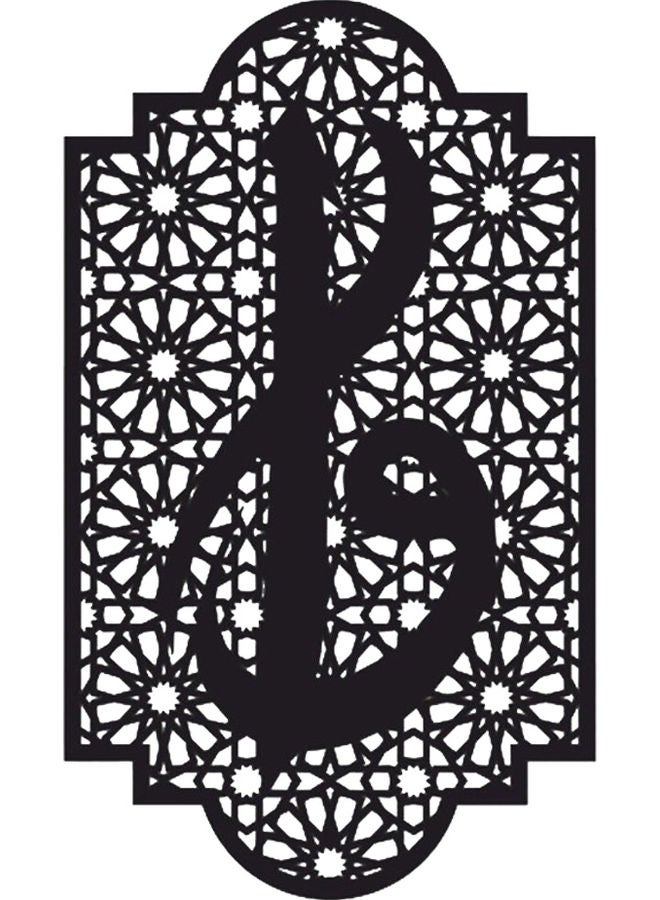 بي بي ملصق جداري للزينة أسود 20سم - Image 1