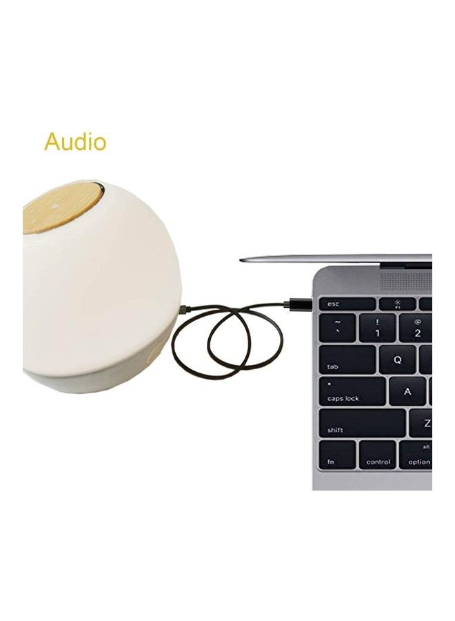USB-C Audio Cable 1 Meter, from Type-C to Aux Male -3.2feet- Black - Image 4