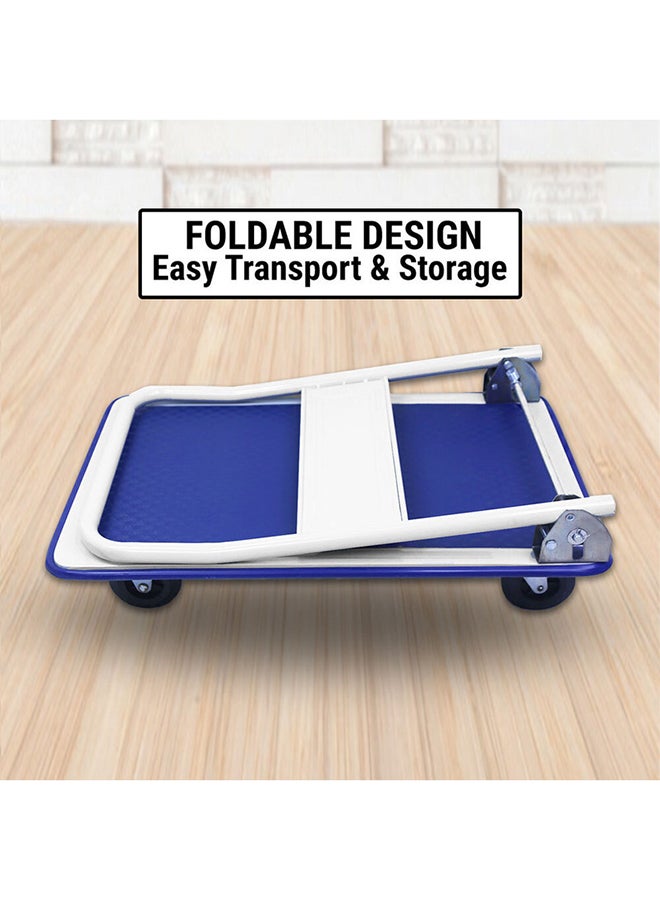 ALMUFARREJ - Iron Loading Trolley White/Black 150kg - Image 1