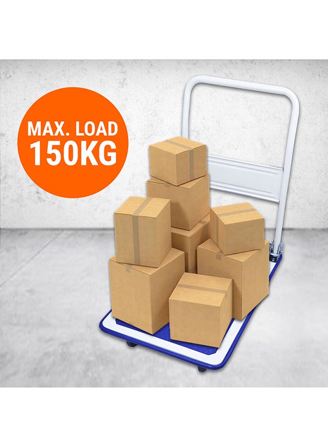 ALMUFARREJ - Iron Loading Trolley White/Black 150kg - Image 1