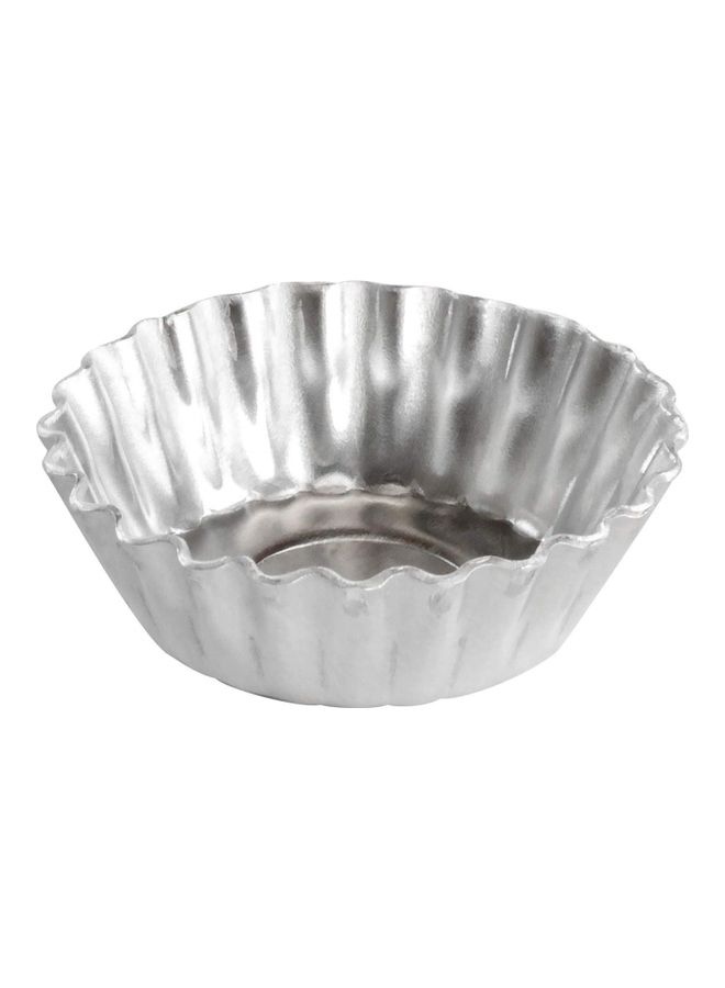 فات داديوس قالب تارت صغير من الألمنيوم الطبيعي - Image 1