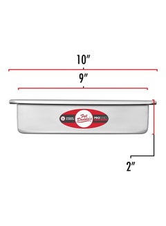 Fat Daddios Sheet Cake Pan Silver 11 x 15 x 2inch  - Image 2