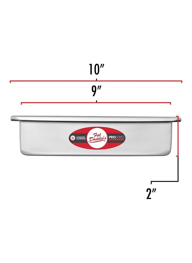 Fat Daddios Sheet Cake Pan Silver 11 x 15 x 2inch - Image 2