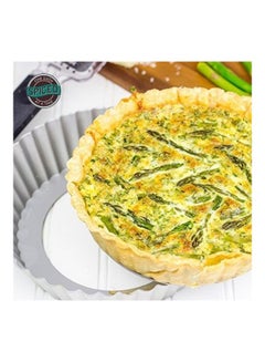 Fat Daddios Round Fluted Tart Pan Silver 9.5x9.5x2.54cm  - Image 2