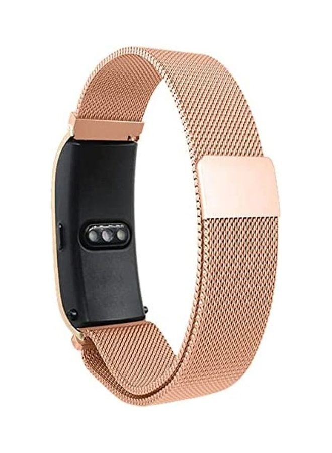 Generic - 16mm, Milanese Loop Magnetic Stainless Steel Replacement Wrist Strap Bracelet Watch Band for Huawei B6 Rose Gold - Image 1