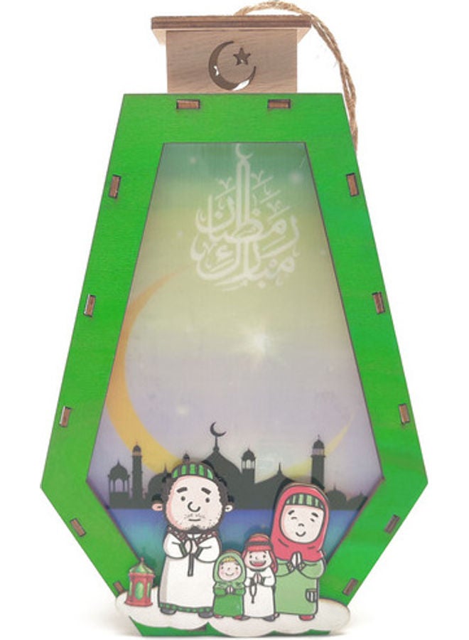 Ramadan LED lights "Ramadan Mubarak" Multicolour 25cm - Image 1