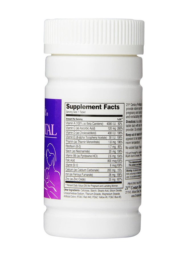 21st CENTURY Prenatal Pregnancy 60 Tablets  - Image 2