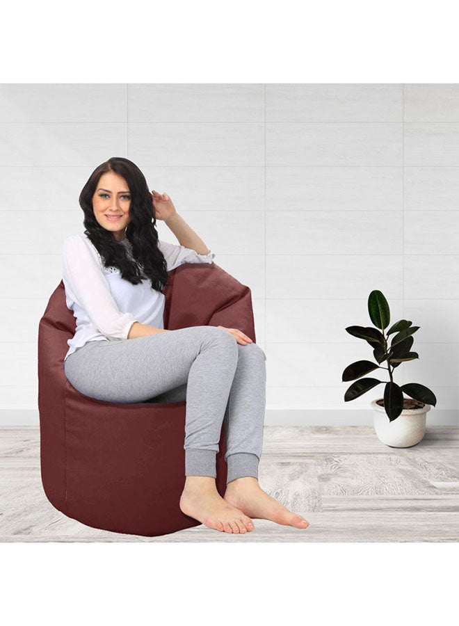 PVC Bean Bag Maroon 80x80x50cm