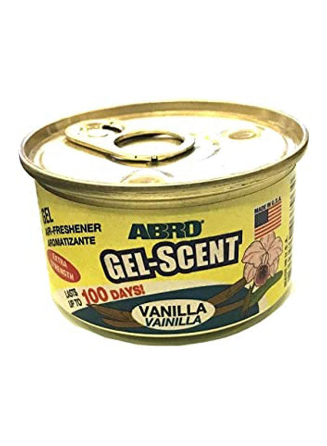 Abro Scent Gel Air Freshener Vanilla 