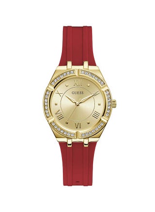 Women's Cosmo Analog Silicone Wrist Watch GW0034L6 - 36mm - Red