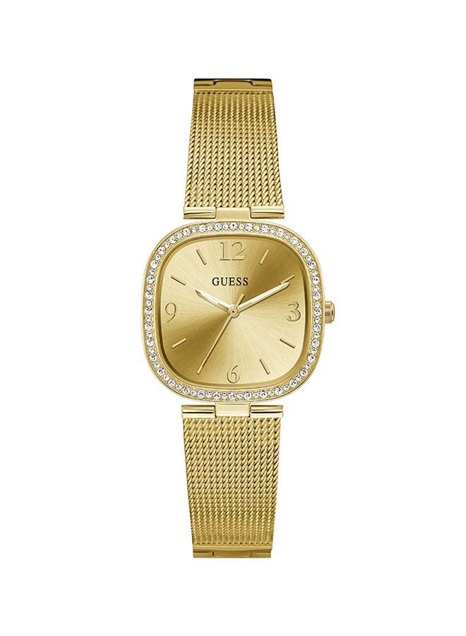 GUESS - Women's Tapestry Analog Stainless Steel Wrist Watch GW0354L2 - 32mm - Gold - Image 1