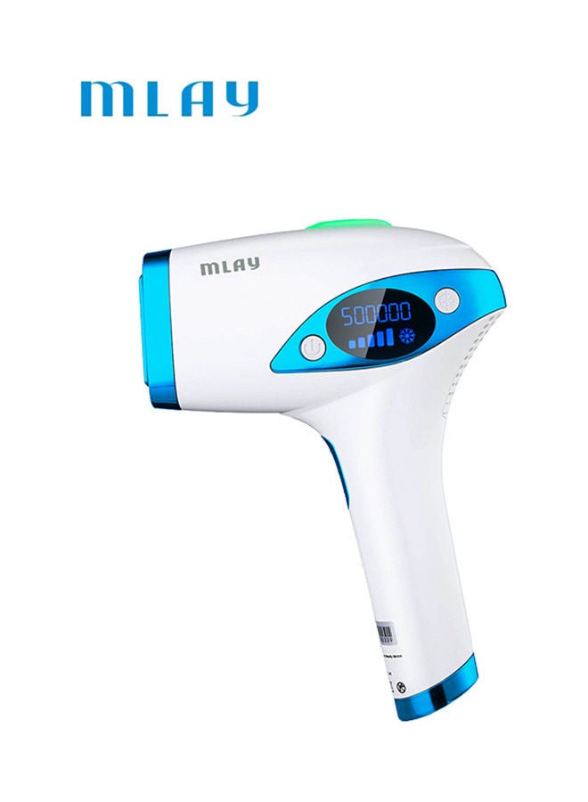 MLAY Ice Compress Laser Hair Removal Device Blue - Image 1
