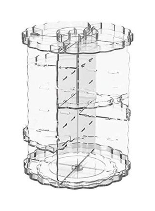 Makeup Organizer 360 Degree Rotating Adjustable Acrylic Cosmetic Storage Display Case With 6 Layers Clear - v1646209619/N52794965A_1