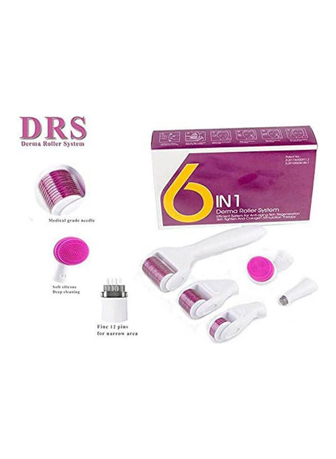 Derma 6In1 Facial Cleanser, Massager, Blackhead Removal And Wrinkles Multicolour - Image 2