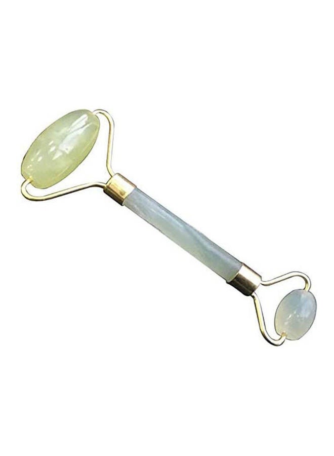Jade Rolling Face Massager Relax Massage Green