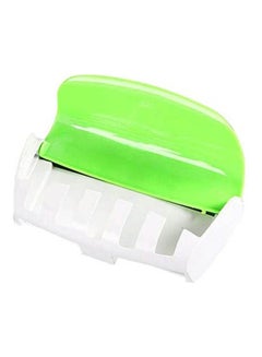 Toothbrush Holder Toothpaste Squeezer Kit Wall Mounted 5 Toothbrush Holder With Automatic Toothpaste Dispenser Green - v1646209908/N52795238A_2