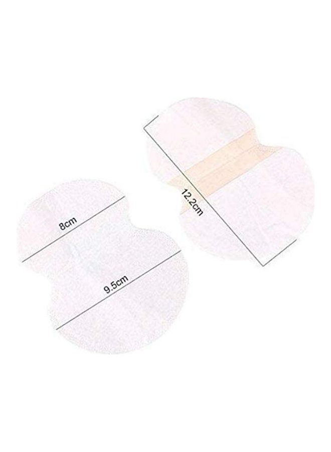 30 Pcs Underarm Sweat Pads Premium Quality Absorbent Dress Shields Armpit Guards White 12.5cm  - Image 2