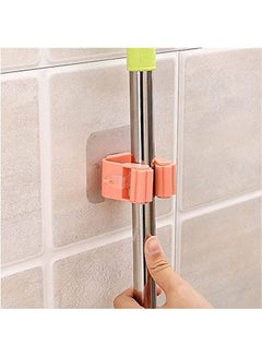 Generic 6Pc Mop Rack Bathroom Accessories Wall Mounted Shelf Organizer Multicolour  - Image 2