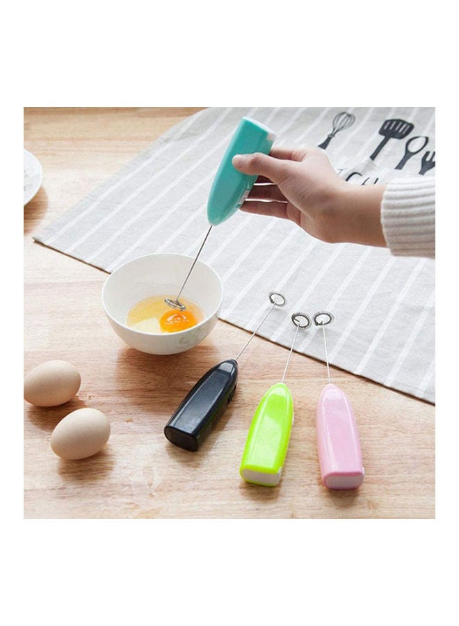 Generic Egg Beaters - Electric Milk Frother Drink Foamer Whisk Green  - Image 2