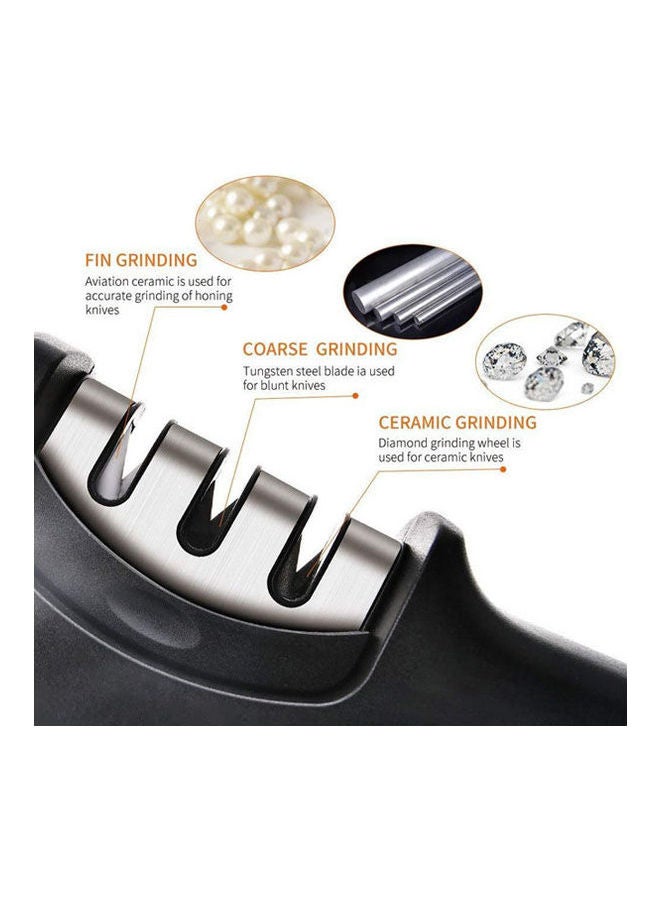 Kitchen Knife Sharpener Black - Image 2