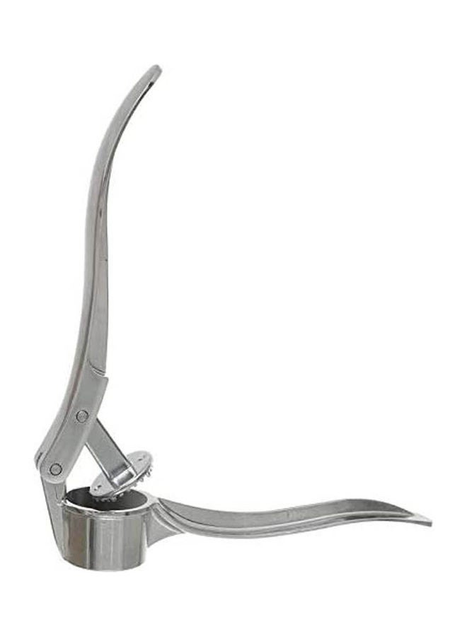 Masterchef Stainless Steel Garlic Presse Silver - Image 1