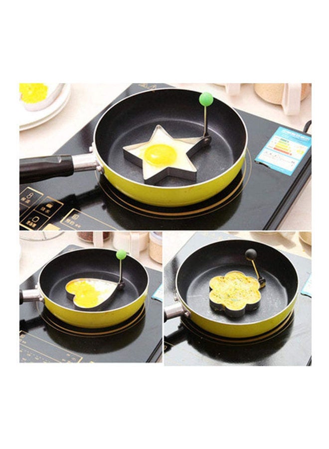 Stainless Steel Egg  Mould Ring Silver - Image 2