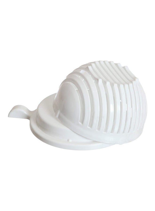 وعاء لتقطيع السلطة أبيض - Image 1