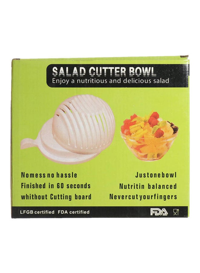 وعاء لتقطيع السلطة أبيض - Image 2