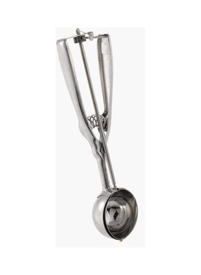 Shine Ice Cream Scoop Silver
