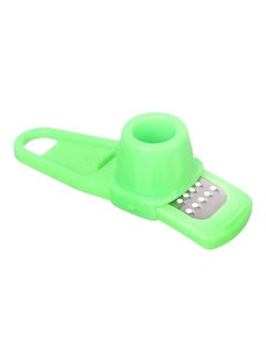 Generic Garlic Grater With Plastic Body Green  - Image 1