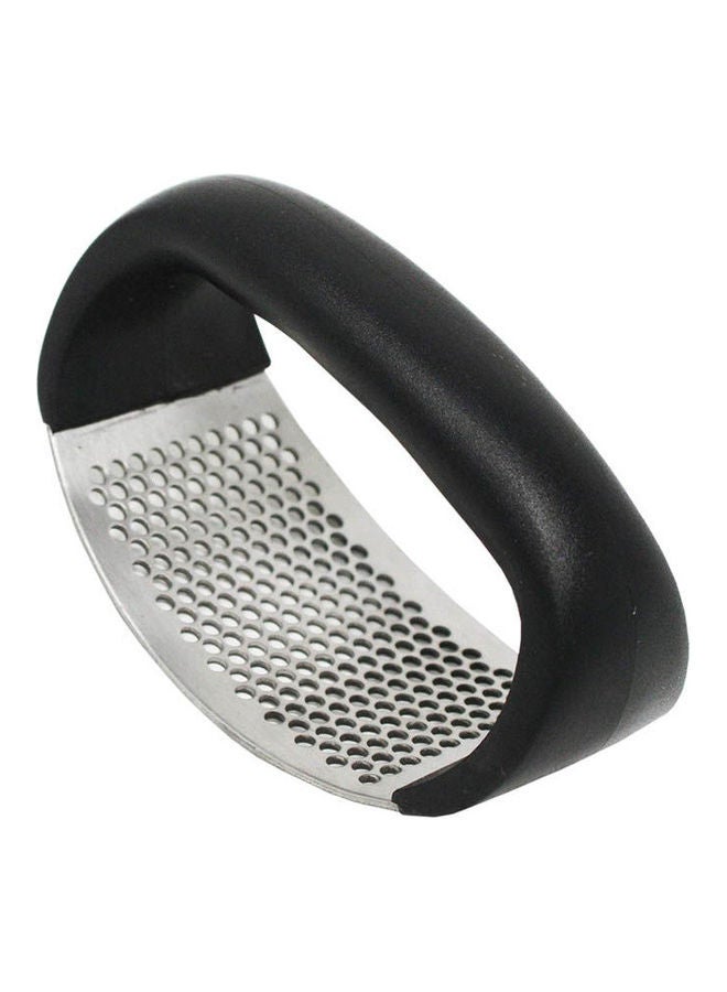 ليسغي المطبخ الثوم الروك الثوم الصحافة الزنجبيل كسارة الفولاذ المقاوم للصدأ بيئة العمل توفير العمالة مع مقبض بلاستيكي أسود - Image 1