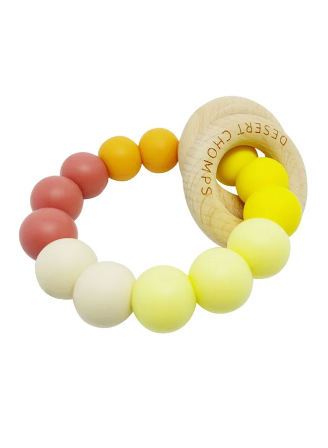 Desert Chomps Desert Chomps Ringlet Classic Teether - Sunset