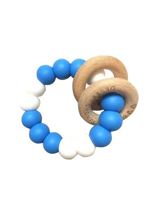 Desert Chomps Desert Chomps Ringlet Summer Time Teether - Blue Ocean