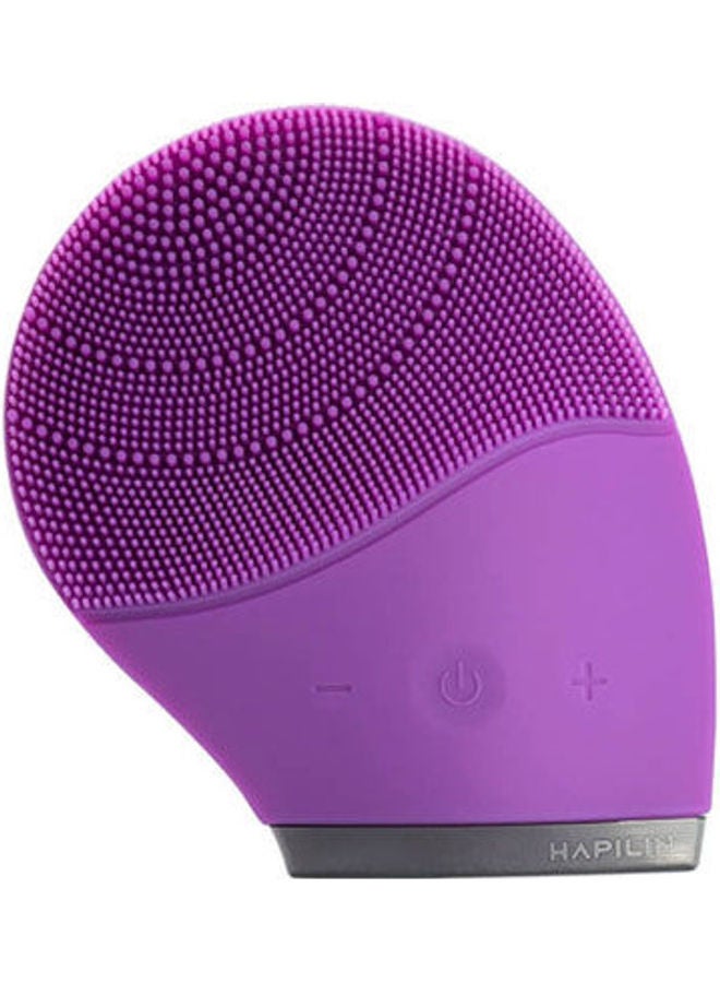 HAPILIN Pro Facial Silicone Brush Purple  - Image 1