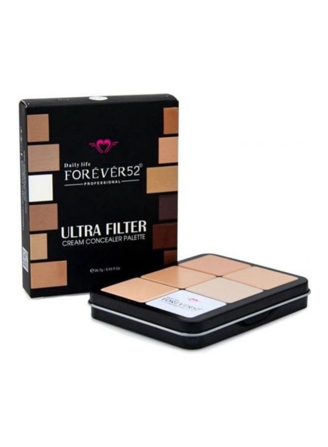 فور إيفر52 علبة خافي عيوب البشرة الكريمي ألترا فلتر طراز UF001 متعدد الألوان - Image 3