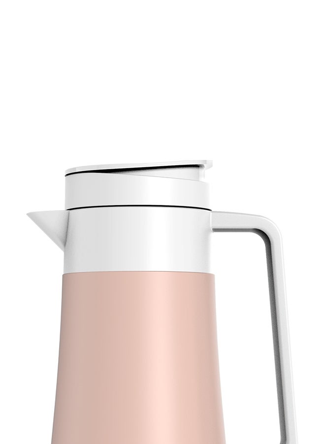 Penguen Double Wall Stainless Steel Vacuum Flask Pink/White 13x10.8x25.8cm  - Image 3