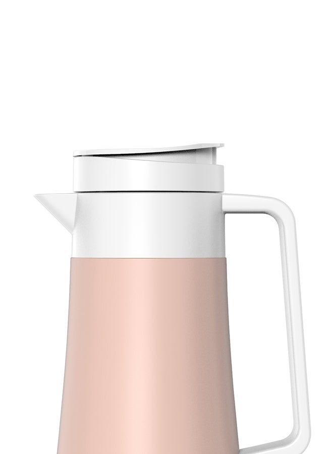 Penguen Double Wall Stainless Steel Vacuum Flask Pink/White 13x12.2x31.3cm  - Image 3