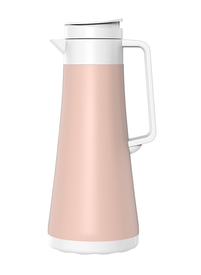 Penguen Double Wall Stainless Steel Vacuum Flask Pink/White 13x12.2x31.3cm  - Image 1