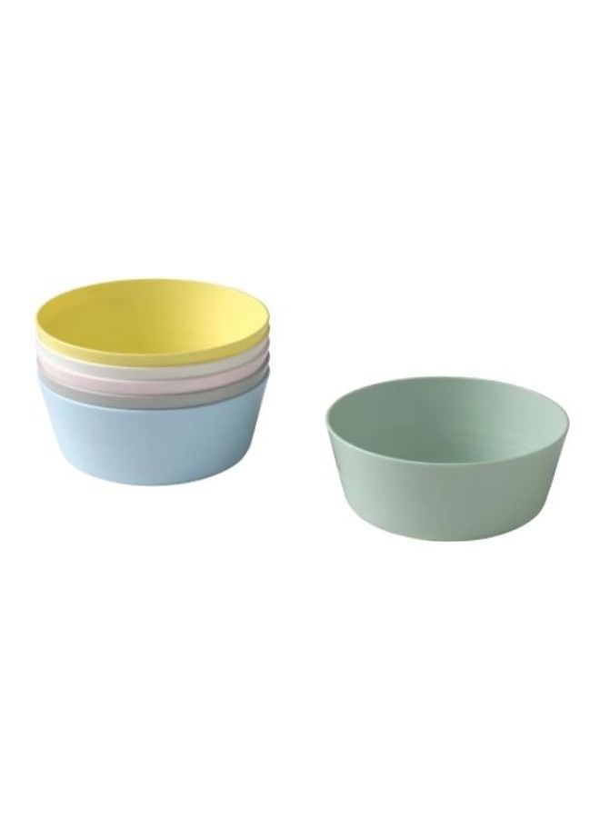 طقم أوعية من 6 قطع متعدد الألوان 12سم - Image 1